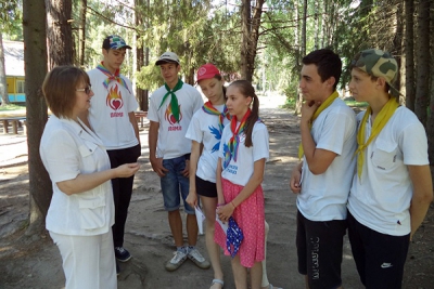 Маргарита Ушакова посетила летний оздоровительно-образовательный центр «Звездочка» в Городецком районе