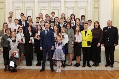 Ребята из разных уголков Нижегородской области получили паспорта в торжественной обстановке